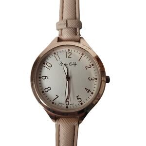 Jessica Carlyle Womens Watch Quartz Analog Gold Tone 2041